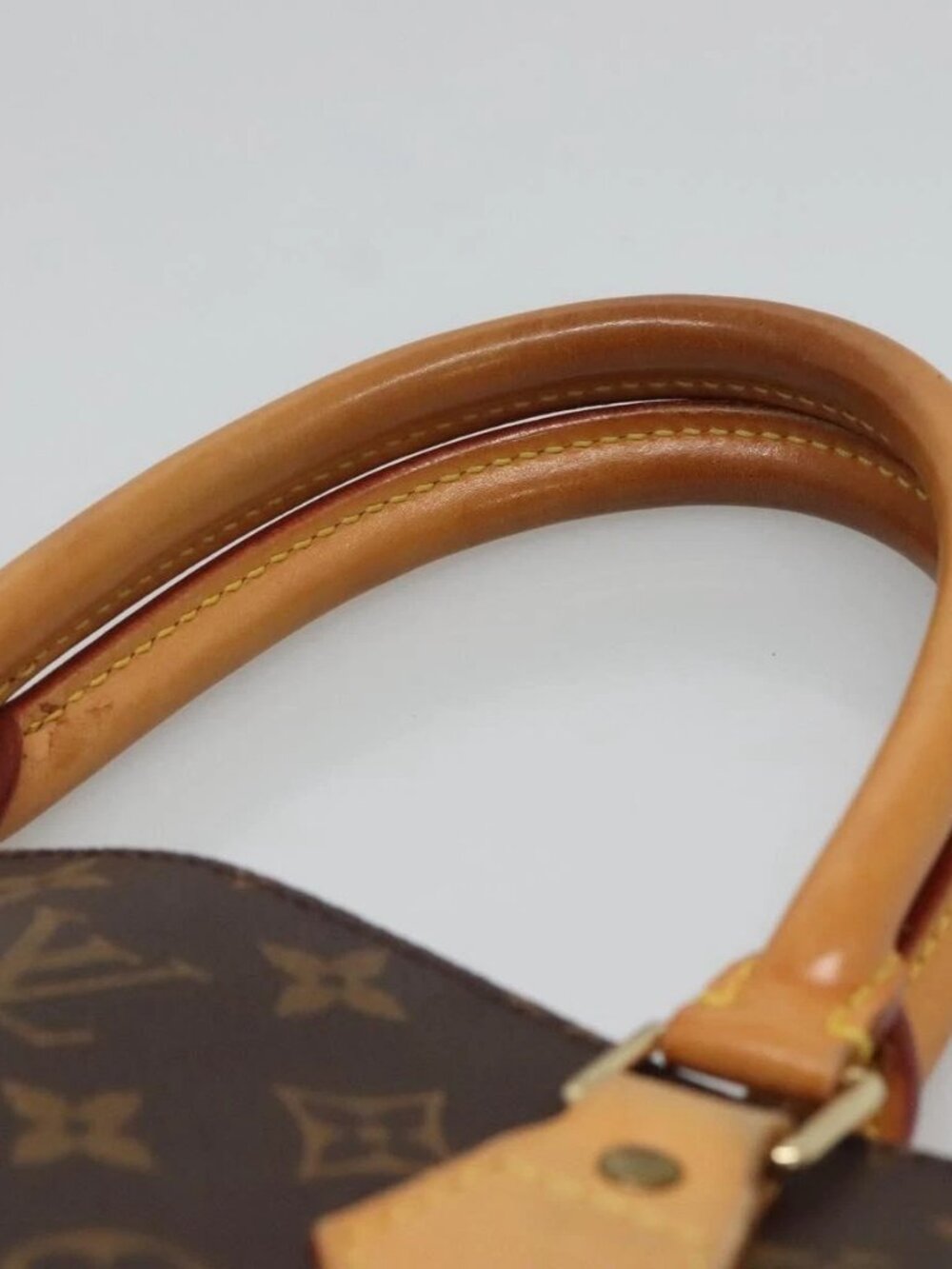 LOUIS VUITTON Monogram Sac Plat Hand Bag M51140 LV Auth - Picture 8 of 13
